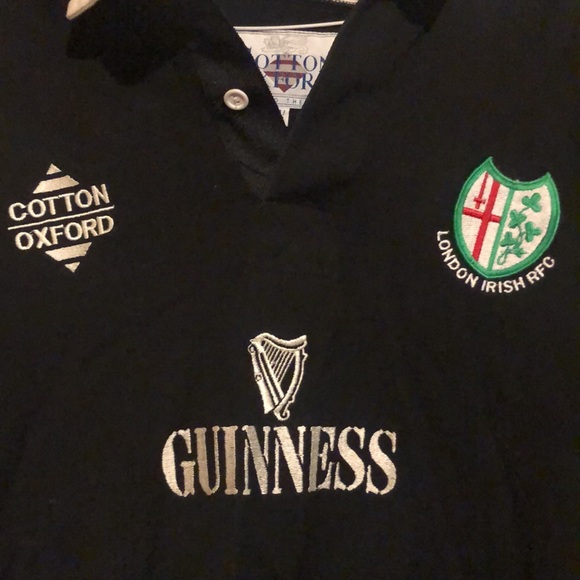 london irish guinness jersey